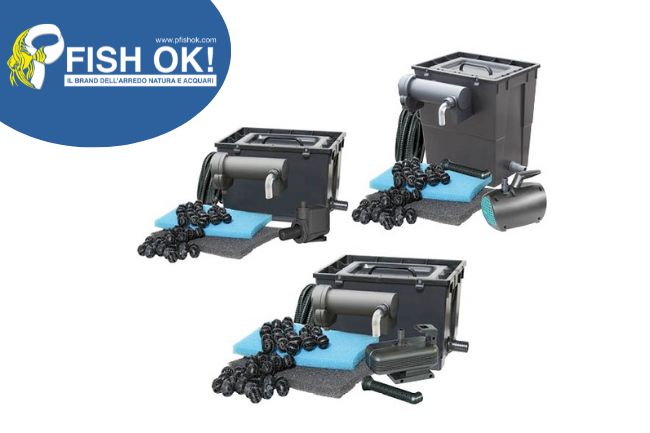 (05.600.070) Filtro Pratico adv. 5000 – 5000 UVC 7W (+ FNTadv1200 + Mat. Filtrante + Raccordi) - immagine 2